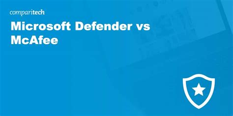 mcafee replacement|Microsoft Defender Vs. McAfee (2024 Comparison) .